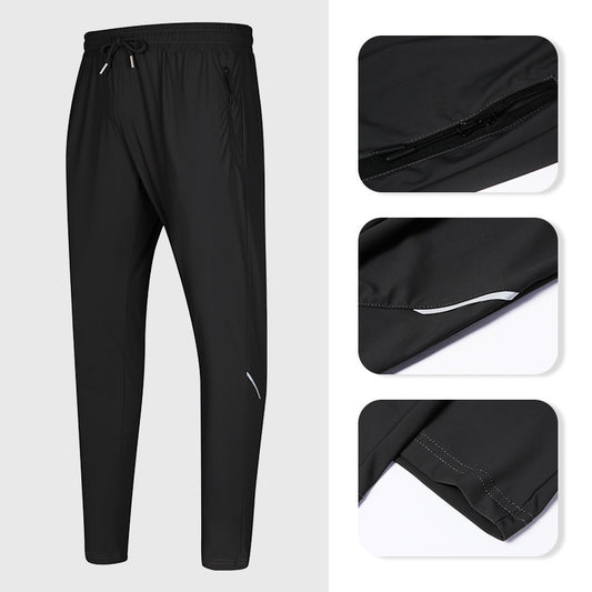Ice Silk Exercise Workout Pants