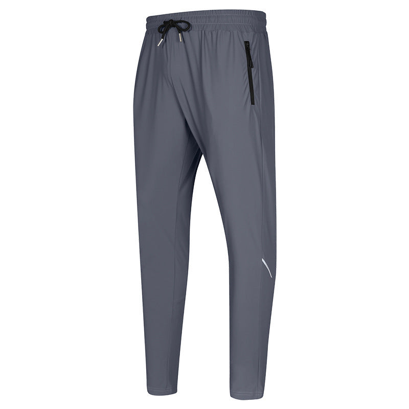 Ice Silk Exercise Workout Pants